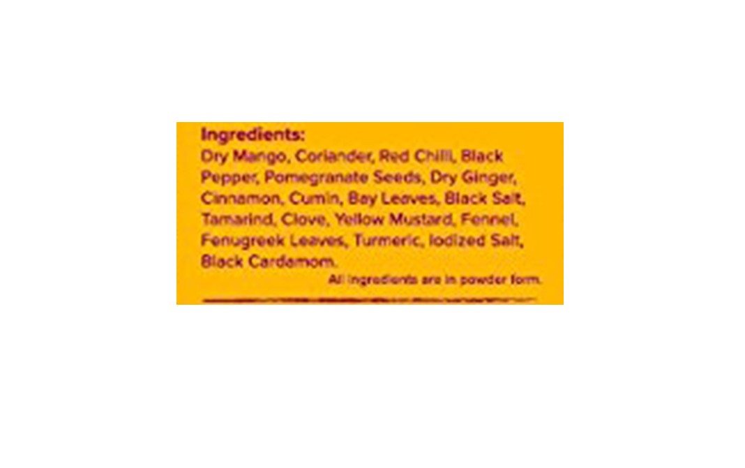 Satvam Chhole Masala    Box  100 grams